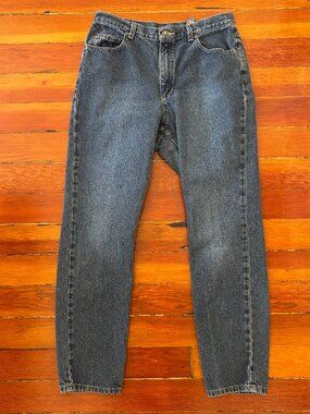 Liz Claiborne Vintage Straight Leg Cigarette Blue Jeans CBK